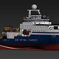 Boris Petrov University Research Vessel With Scientific Equipment On Deck