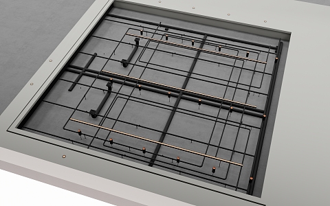 Industrial LOFT Pipe 3d model