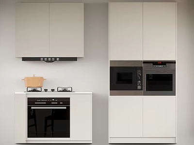 Modern Kitchen Appliances 3d model