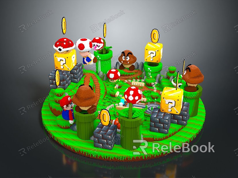 Game Environment Game Scene Fairy Tale Scene Fairy Tale Magic Scene Magic Item Fantasy Scene model