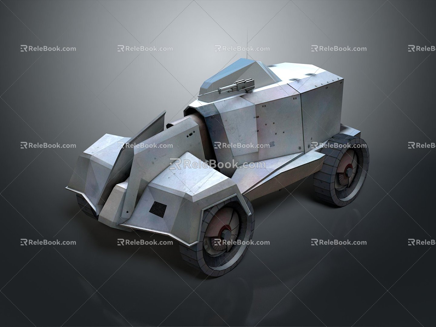 Modern Bulletproof Vehicle Armored Vehicle Troop Carrier Infantry Vehicle 3d model