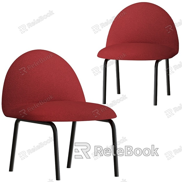 seater red single chair red lip 18 model