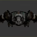 Modern robot mecha warrior sci-fi warrior sci-fi soldier alien warrior 3d model