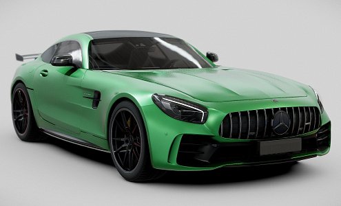 Mercedes sports car 3d model