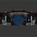 Sci-fi Corridor Sci-fi Capsule Space Capsule Hibernation Cabin Freezing Cabin Rest Cabin Rest Capsule 3d model