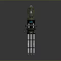 Yellow And Black Industrial Mechanical Device With Metal Structure Multiple Pipes And Mechanical Arm