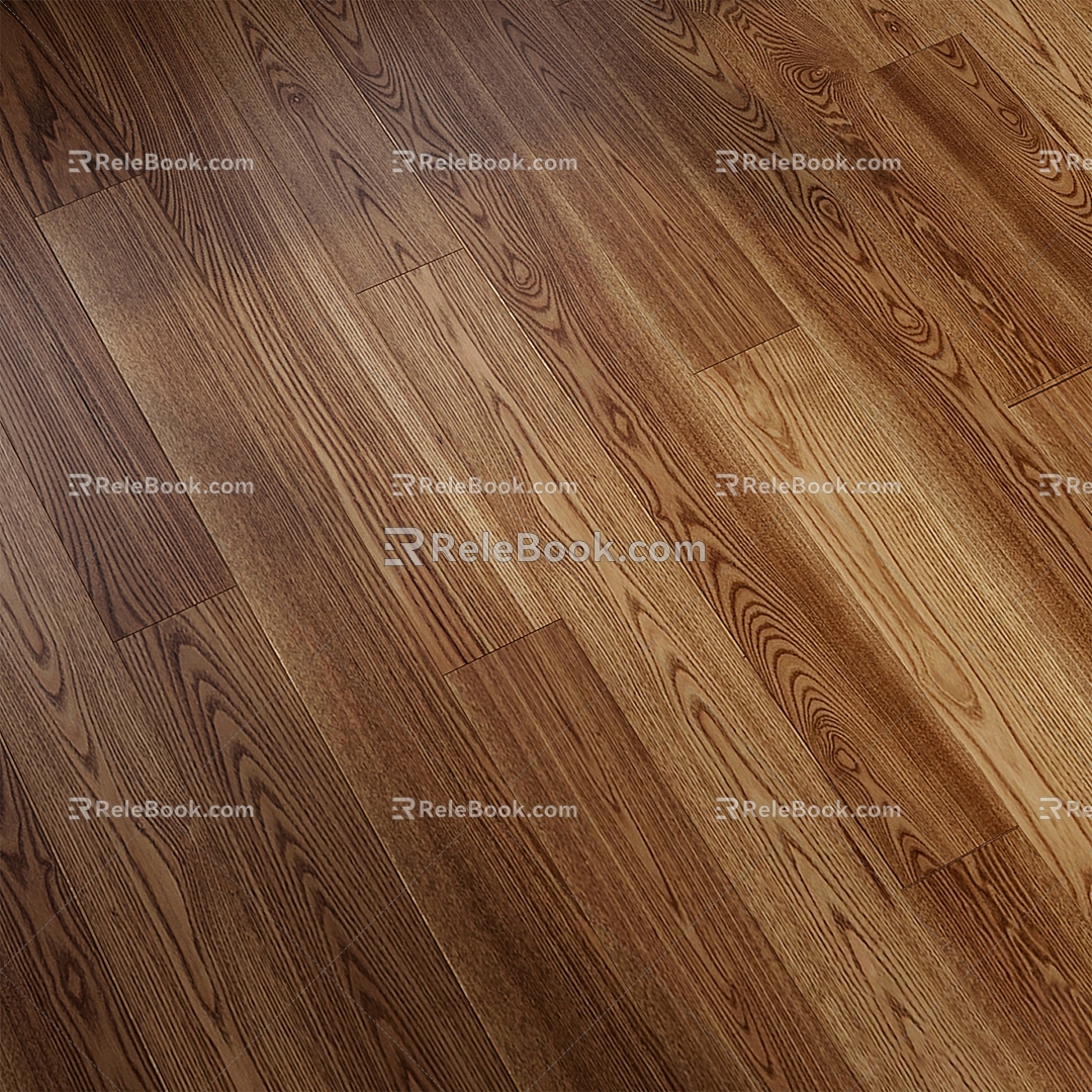 Modern Wood Flooring 3d model