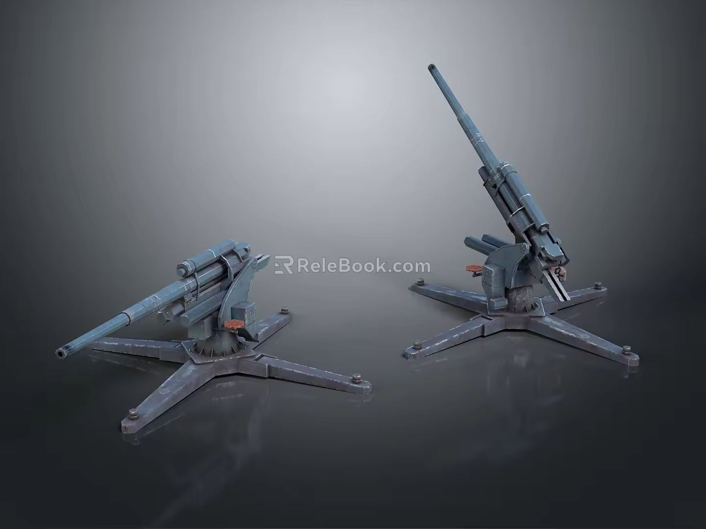 laser tower turret turntable sci-fi tower defense game tower defense sci-fi turret game turret game turret 3d model