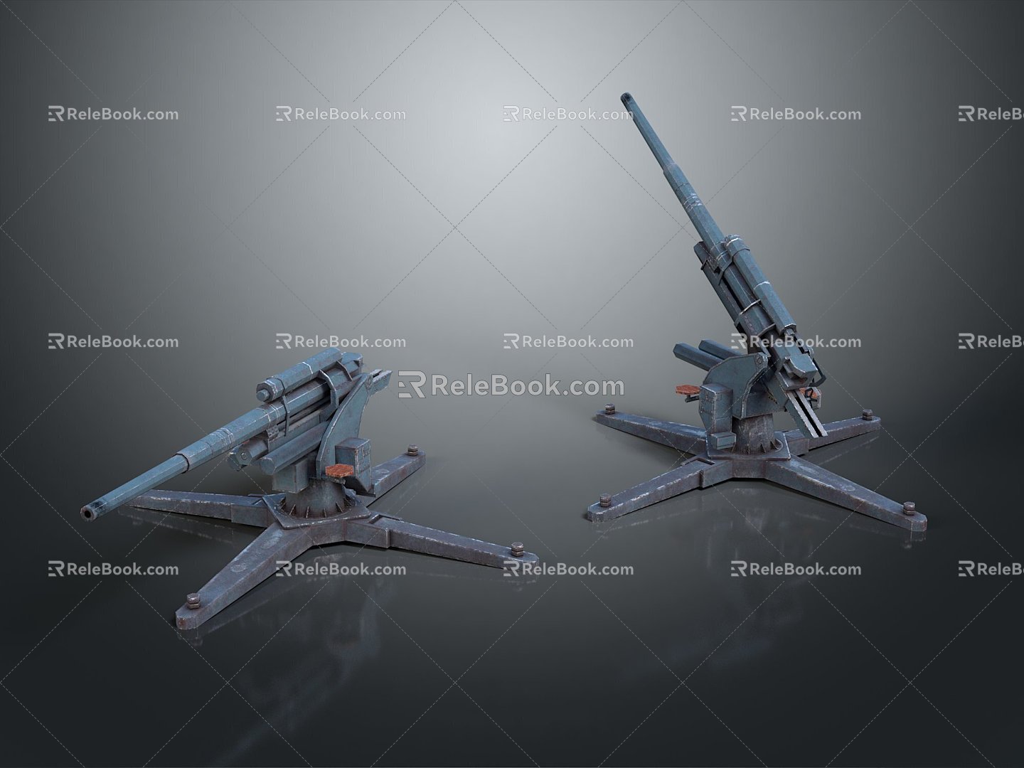 laser tower turret turntable sci-fi tower defense game tower defense sci-fi turret game turret game turret 3d model