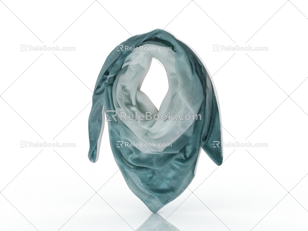 Modern Scarf Scarf 3d model