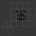 Military Vehicles Collection With Tanks Trucks Helicopter Tent And Watchtower