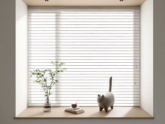 Modern Shangri-La Window 3d model