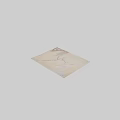 Square Rug With Abstract Artistic Pattern In Soft Beige And Pastel Tones For Home Decor