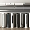Modern Wall Mounted and Floor Standing Air Conditioners and Fans for Home Use