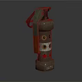 Industrial Metal Safety Device With Handle Cable Red Indicators And Bolts