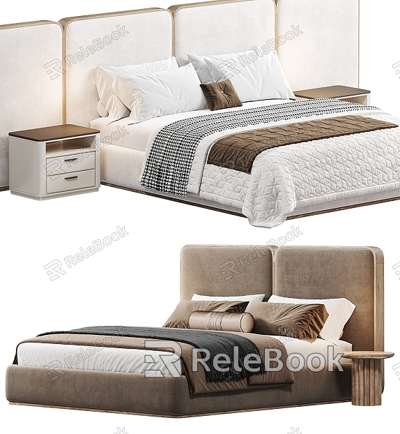 Double bed model