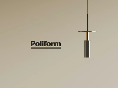 Sleek Modern Poliform Pendant Light Design For Contemporary Interior Decor Spaces 3d model