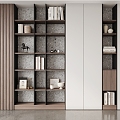 Modern Italian Bookcase 3d model