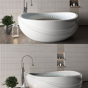 Modern Bathtub has 3d model