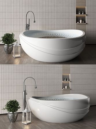 Modern Bathtub has 3d model