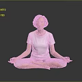 Comfortable Casual Daily Life Essentials White T shirt And Gray Pants For Relaxation
