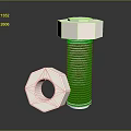 High Quality Hardware Tools Featuring Stainless Steel Bolt And Hex Nut