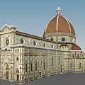 Ancient Architecture With Dome Design Along Waterfront Featuring Boats Trees And People
