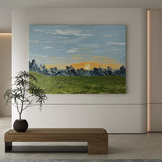decorative painting 3d model