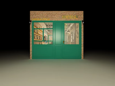 INDUSTRIAL LOFT RESTAURANT 3d model