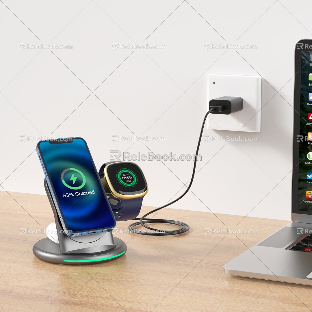 Desktop wireless charging wireless fast charging fine wireless fast charging model