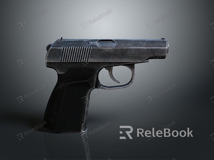 pistol semi-automatic pistol automatic pistol modern weapon hot weapon hot weapon gun military model