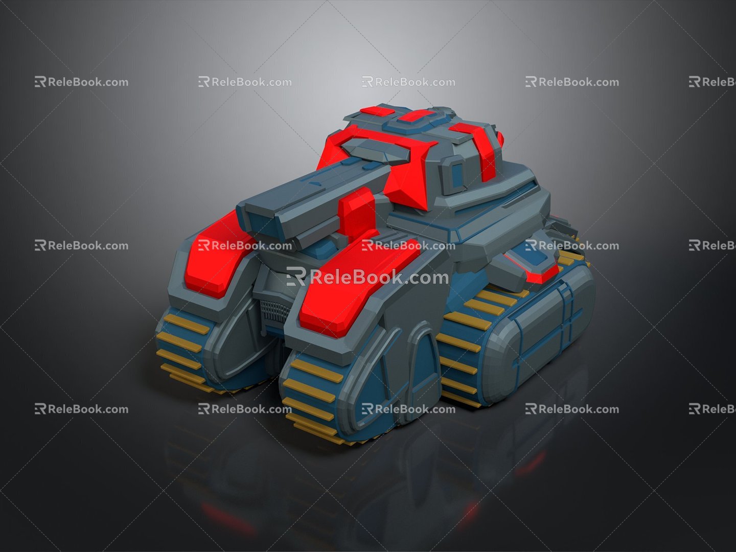 Toy Toy Tank Game Items 3d model