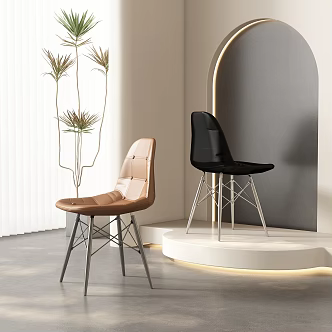 Modern Dining Chair 3d model