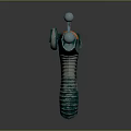Science Fiction Firearms Next Generation Firearms Science Fiction Game Gun Game Firearms Game Gun Concept Gun Laser Gun 3d model