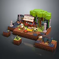 Game Environment Game Scene Fairy Tale Scene Fairy Tale Magic Scene Magic Item Fantasy Scene 3d model