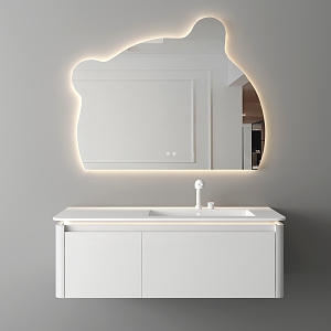 Bathroom Cabinet Bathroom Cabinet Washstand 3d model