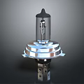 High Quality Automotive Car Headlight Bulb With Metal Base And Glass Housing