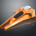 Modern Spaceship Spacecraft 3d model