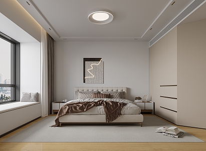 Master Bedroom Master 3d model