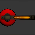 Red Fire Extinguisher with Yellow Handle and Black Components Safety Equipment from FIRE CO Label