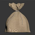 Natural Burlap Storage Bag With Drawstring Closure For Daily Use