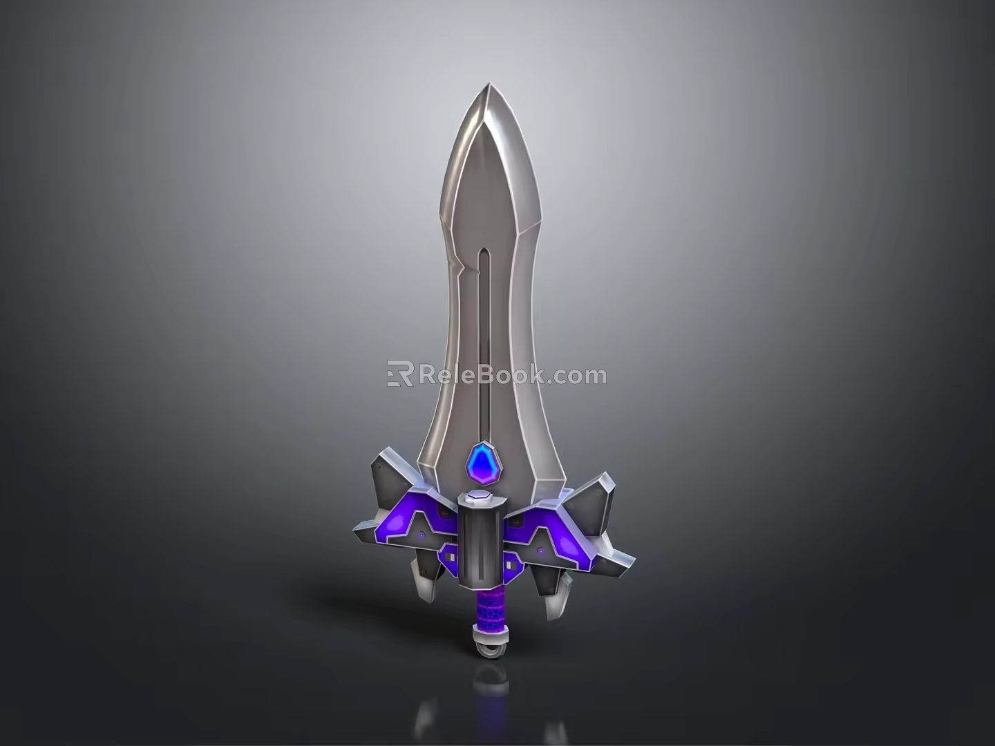Ancient Sword Game Swordsman Magic Sword 3d model