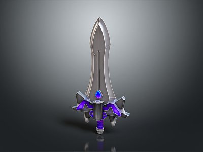 Ancient Sword Game Swordsman Magic Sword 3d model