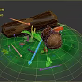 Game Environment Game Scene Fairy Tale Scene Fairy Tale Magic Scene Magic Item Fantasy Scene 3d model