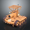 Light Tank Light Armored Modern Tank Modern Tank World War II Tank World War I Tank Heavy Tank 3d model