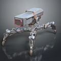 Robot Assistant Small Robot Butler Robot Butler Figure Game Figure 3d model