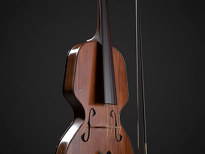 Violin 3d model