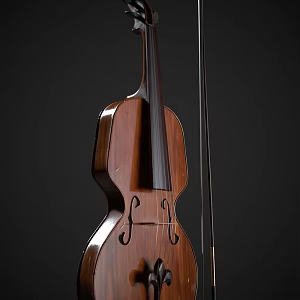 Violin 3d model