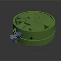 Durable Green Circular Industrial Mechanical Equipment With Metal Connector for Machinery Applications