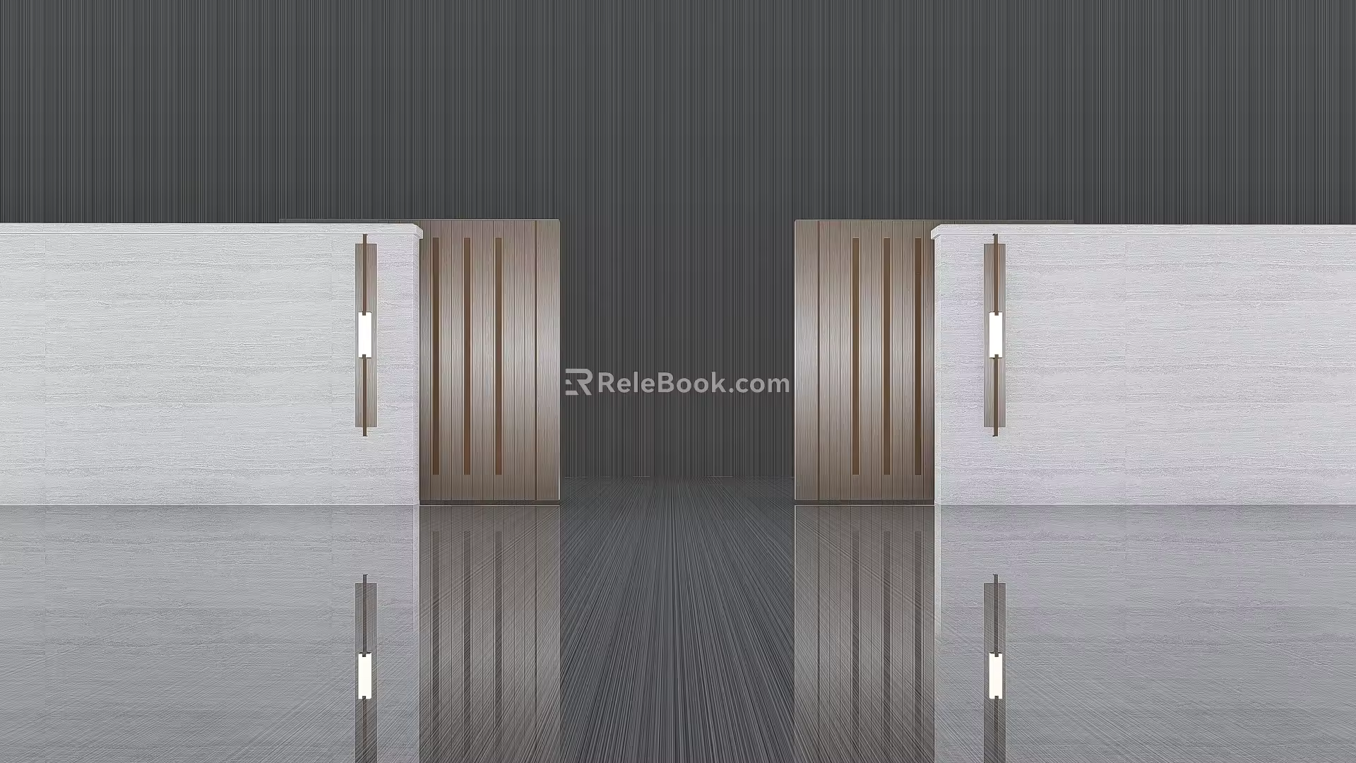 Entrance gate SU model 3d model